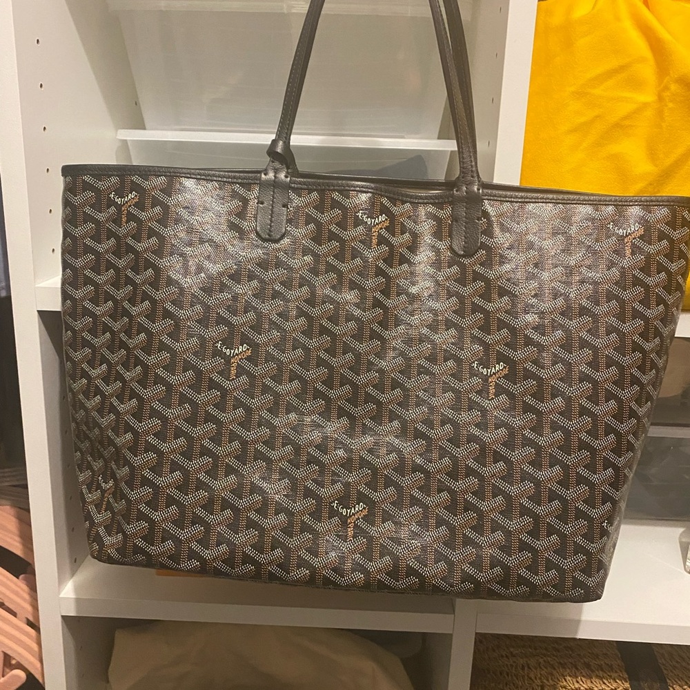 Authentic black Goyard PM